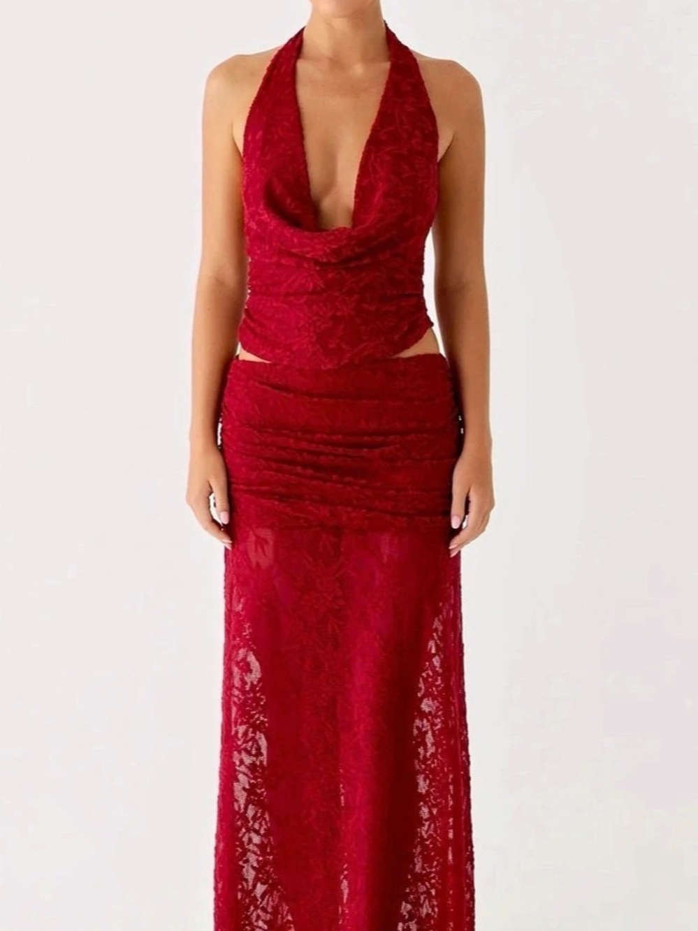Peppermayo Jacquard Red Set